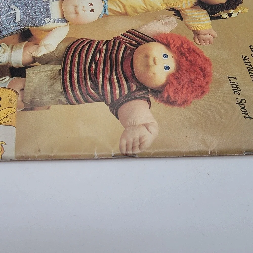 Xavier Roberts Designer Clothes From The Cabbage Patch Pattern Booklet 7686 Good